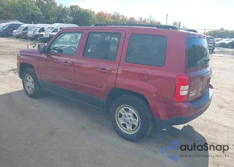 2016 Jeep Patriot Sport from USA, damaged, VIN 1C4NJRBBXGD668543